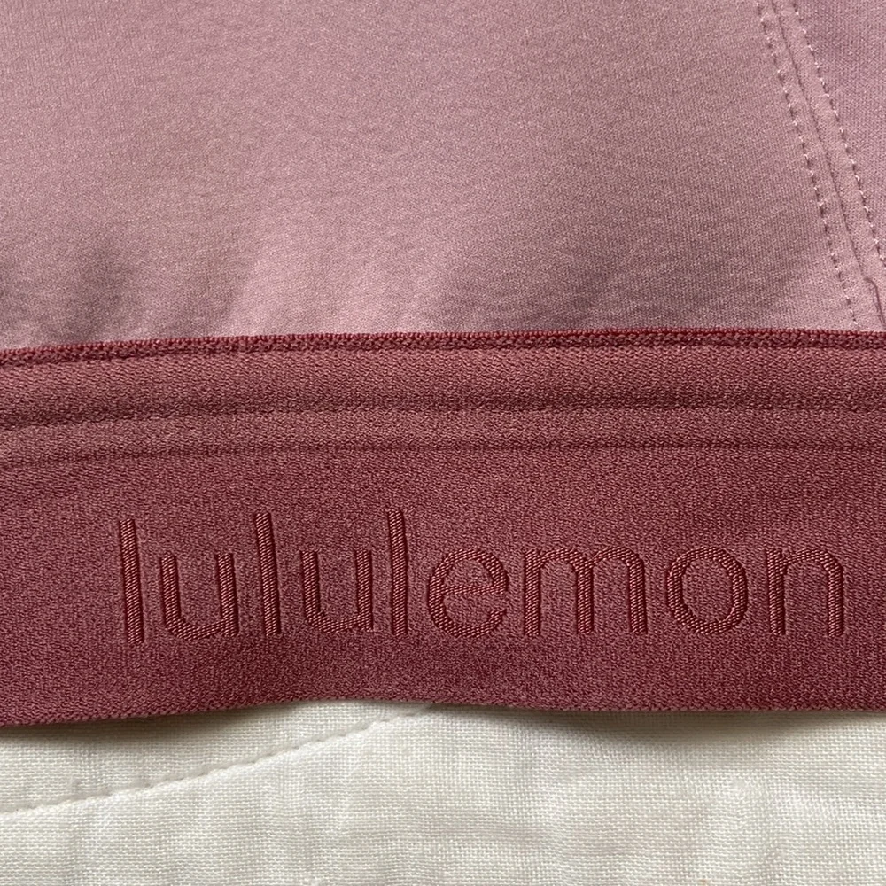 Lululemon Fine Form Bra Rose Blush 34B - Picture 5 of 15